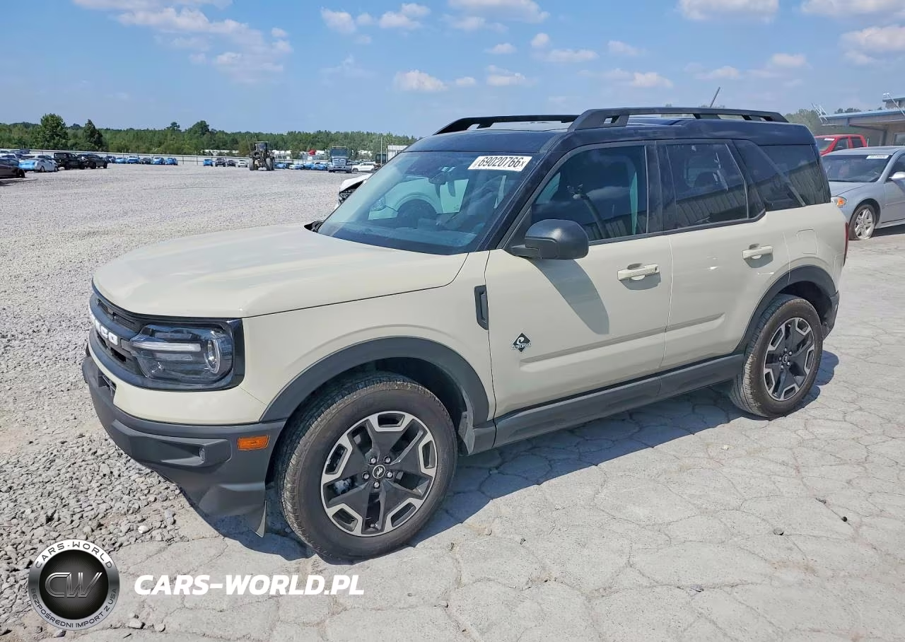 2024 Ford Bronco Sport Outer Banks VIN:3FMCR9C66RRE47514 - 1