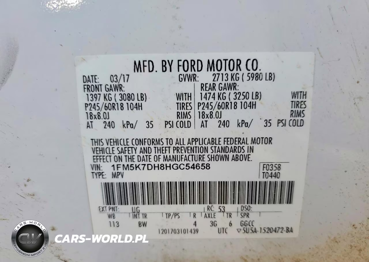 2017 Ford Explorer Xlt VIN:1FM5K7DH8HGC54658 - 13
