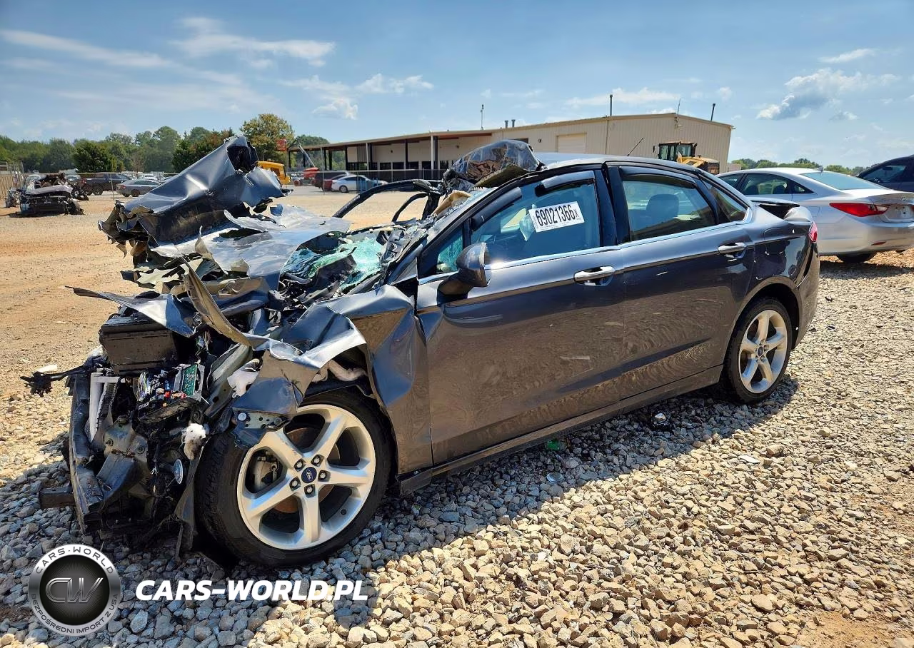 2016 Ford Fusion S VIN:3FA6P0G77GR337094 - 1