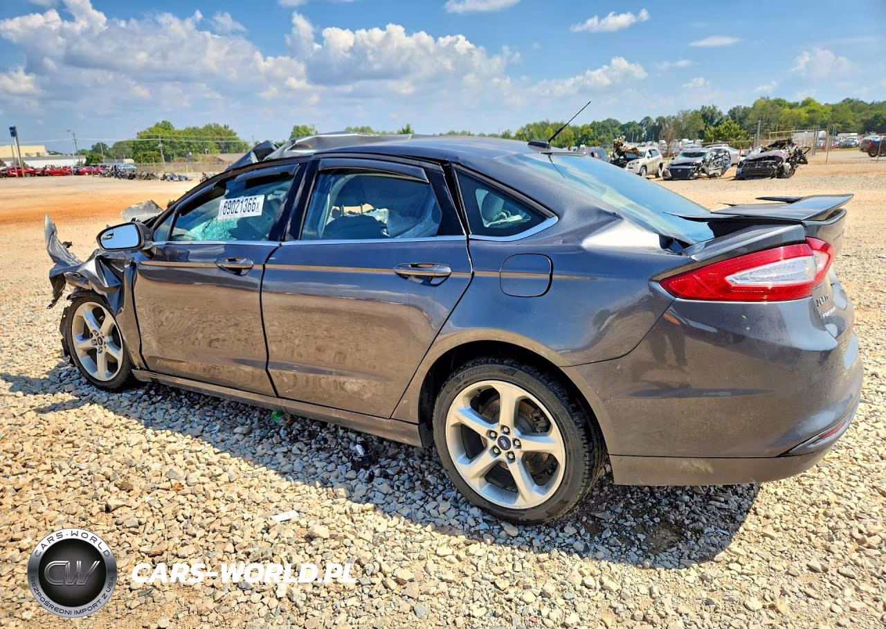 2016 Ford Fusion S VIN:3FA6P0G77GR337094 - 2