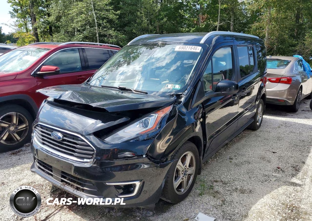 2019 Ford Transit Connect Titanium VIN:NM0GE9G23K1409082 - 1