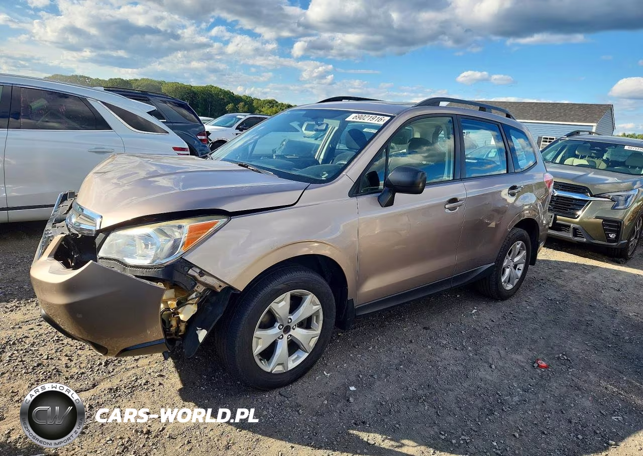 2015 Subaru Forester 2.5I VIN:JF2SJABC4FH422223 - 1
