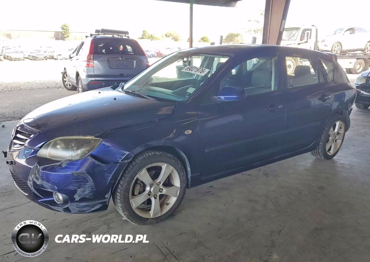 2004 Mazda 3 Hatchback VIN:JM1BK343141141653 - 1