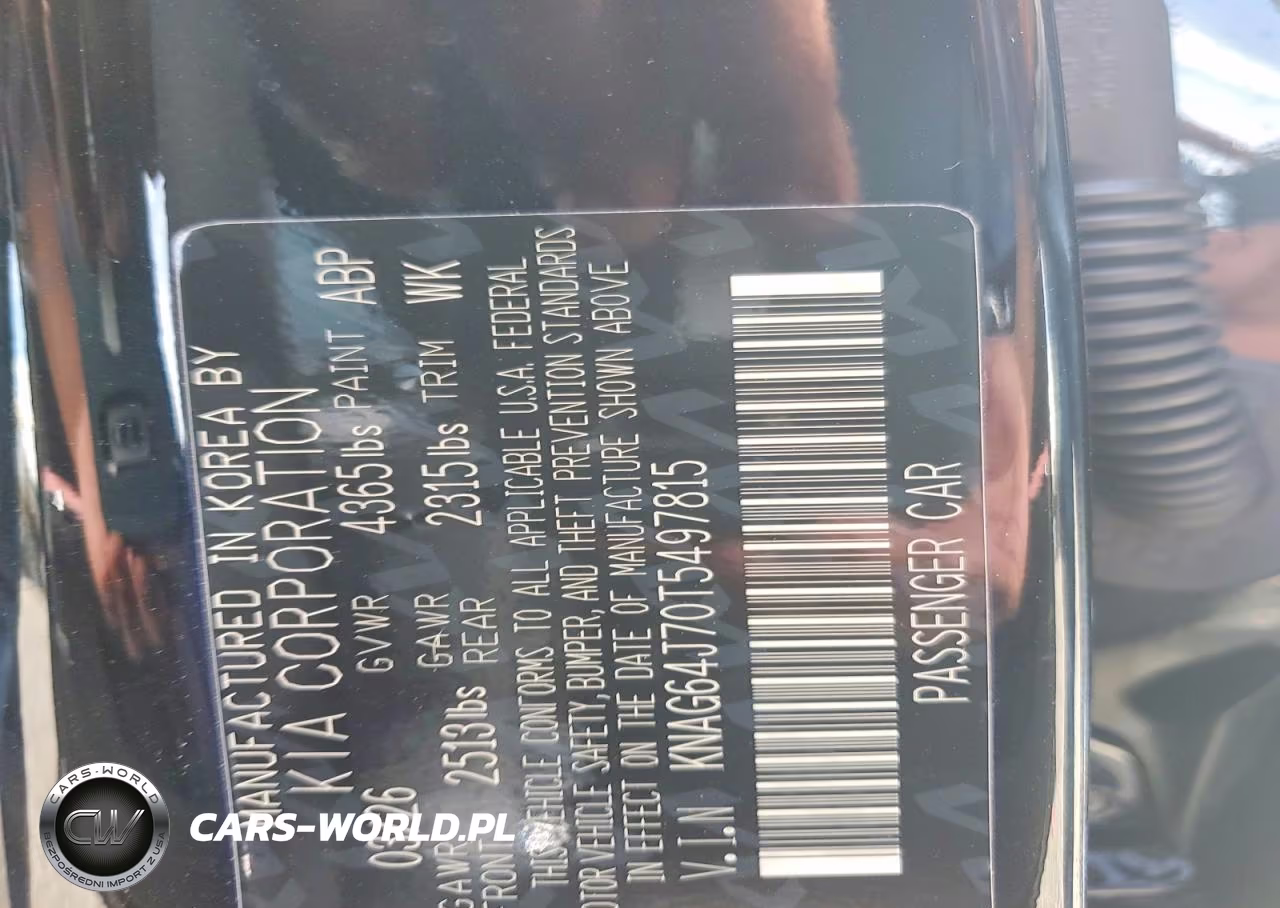 2026 Kia K5 Gt Line VIN:KNAG64J70T5497815 - 12