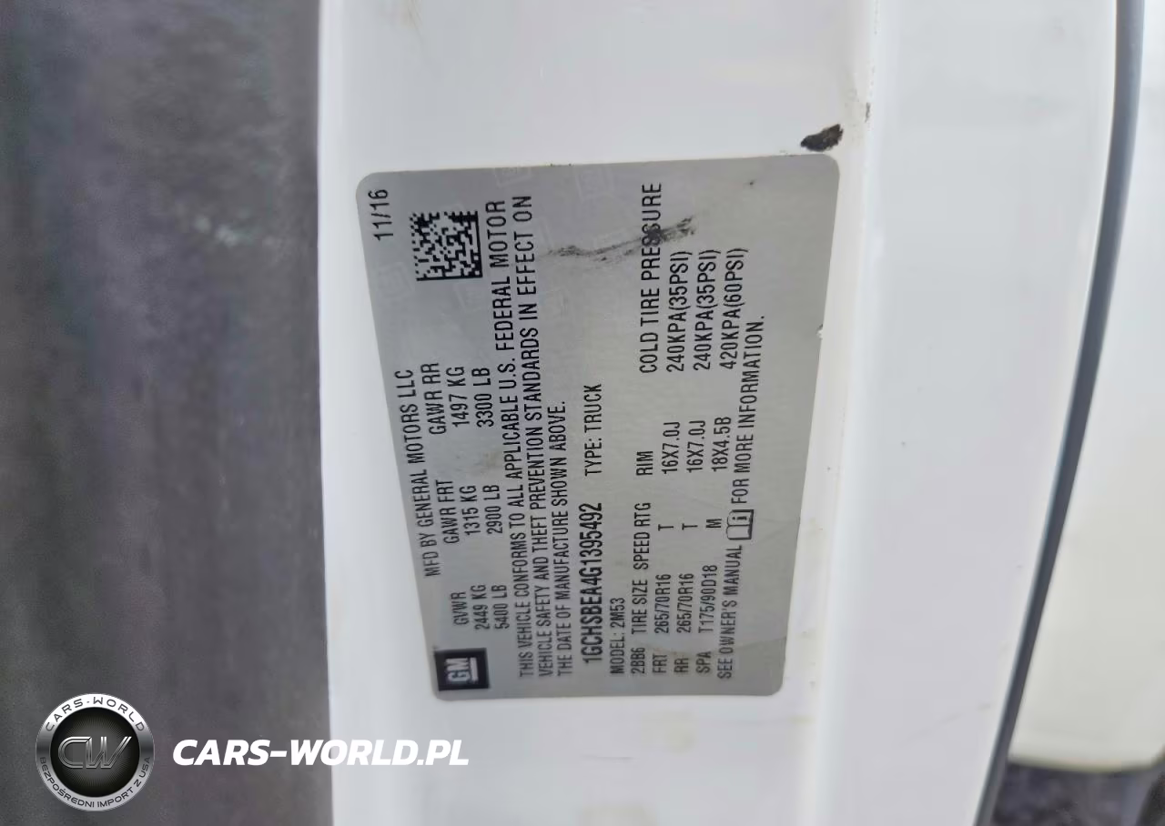 2016 Chevrolet Colorado VIN:1GCHSBEA4G1395492 - 12
