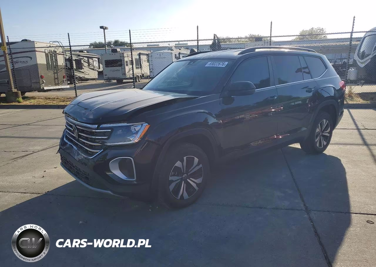 2024 Volkswagen Atlas Se VIN:1V2DR2CAXRC576597 - 1