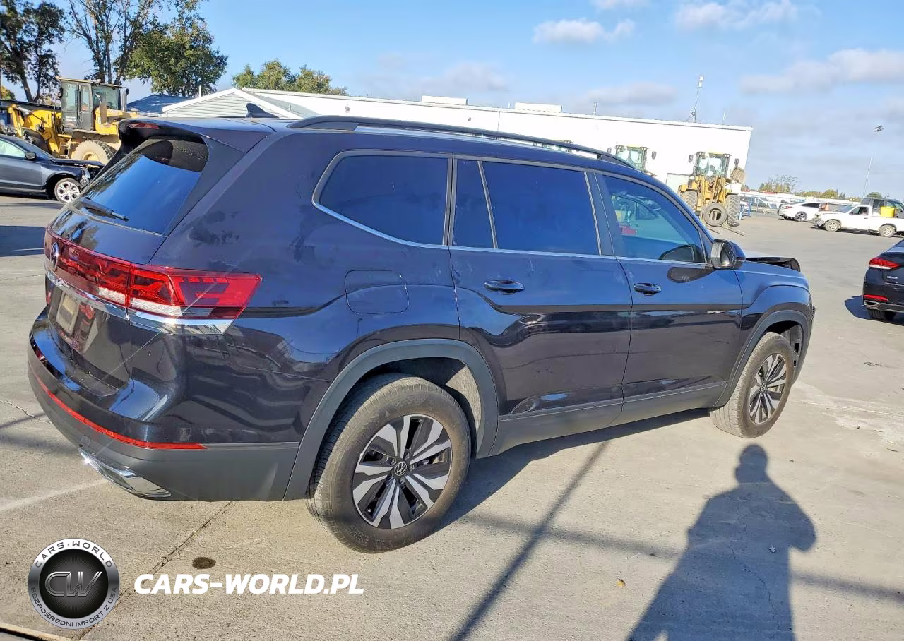 2024 Volkswagen Atlas Se VIN:1V2DR2CAXRC576597 - 3