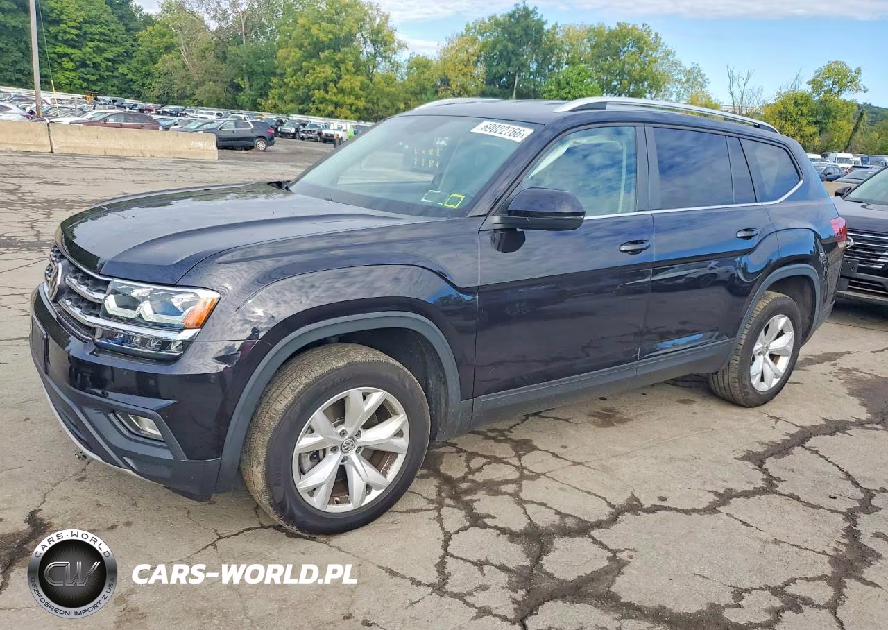 2019 Volkswagen Atlas Se VIN:1V2LR2CA6KC607247 - 1