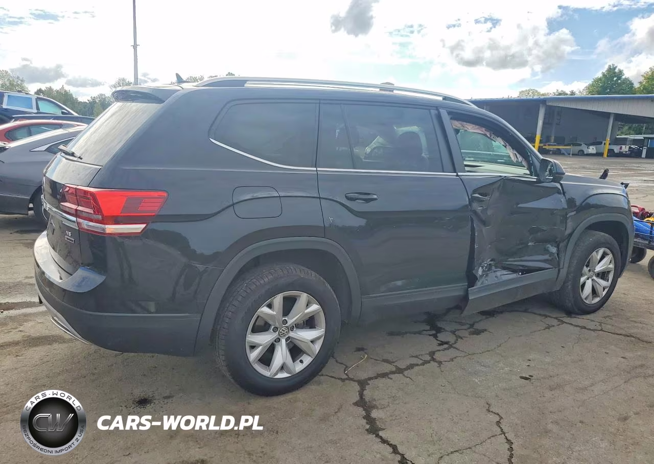 2019 Volkswagen Atlas Se VIN:1V2LR2CA6KC607247 - 3