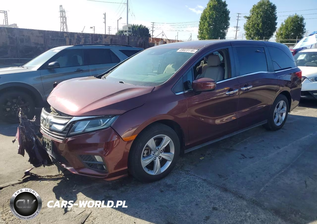 2019 Honda Odyssey Ex VIN:5FNRL6H58KB133188 - 1