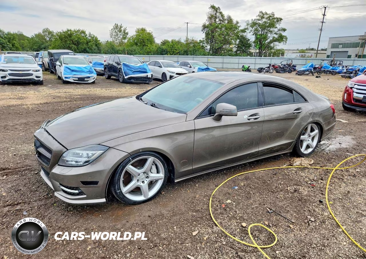2012 Mercedes-Benz Cls 550 VIN:WDDLJ7DB1CA040459 - 1