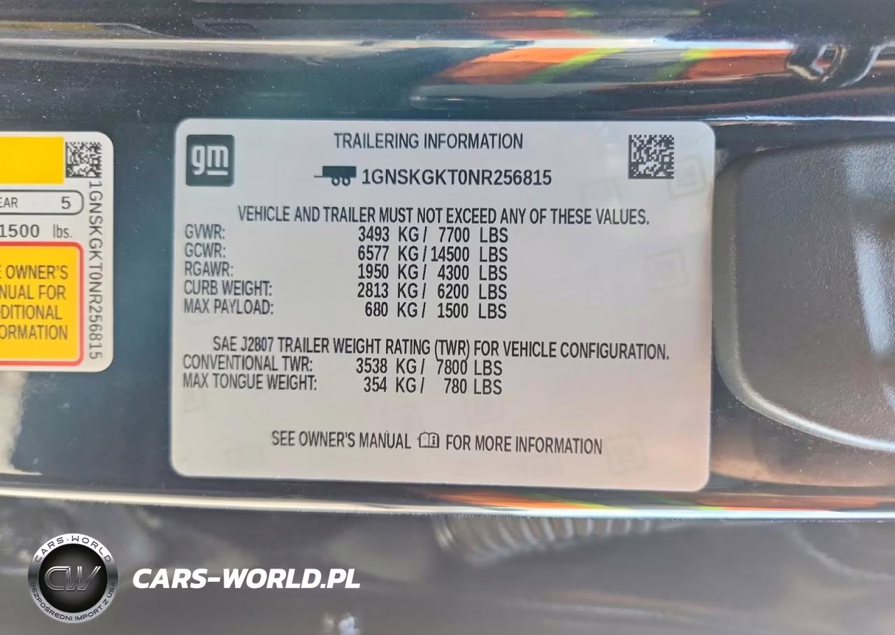 2022 Chevrolet Suburban 4Wd High Country VIN:1GNSKGKT0NR256815 - 13