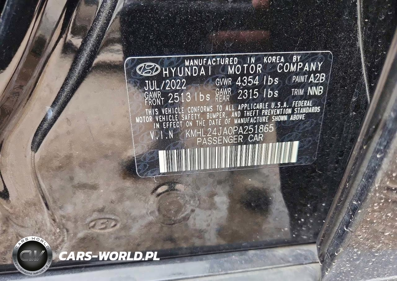 2023 Hyundai Sonata Se VIN:KMHL24JA0PA251865 - 12