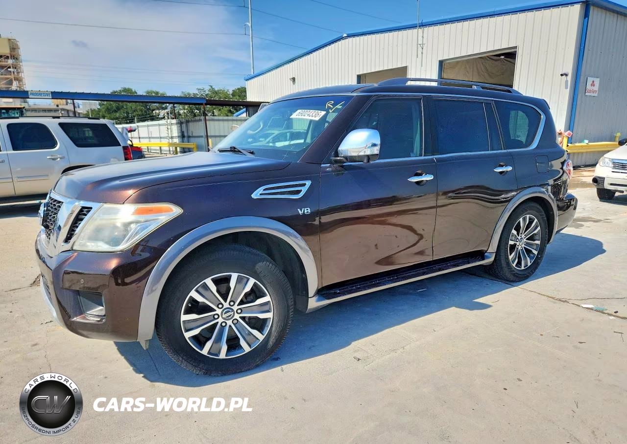2017 Nissan Armada Sl VIN:JN8AY2ND8H9003423 - 1