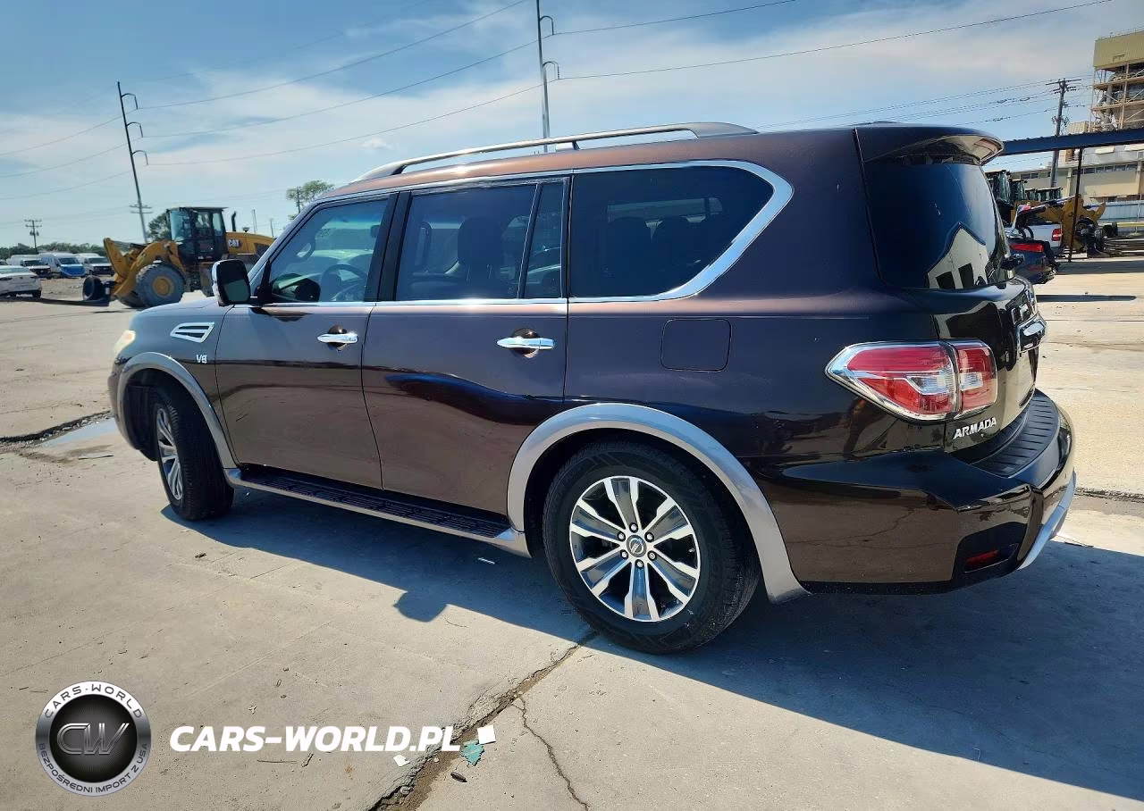 2017 Nissan Armada Sl VIN:JN8AY2ND8H9003423 - 2