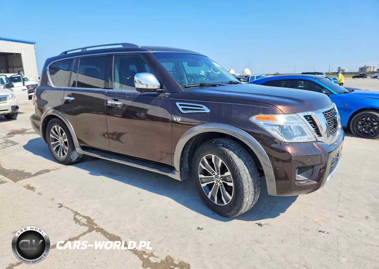 2017 Nissan Armada Sl VIN:JN8AY2ND8H9003423 - 4