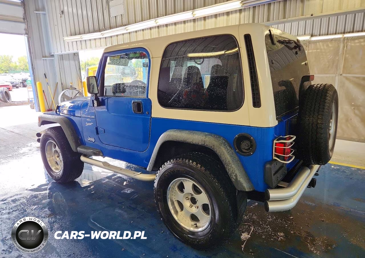 1999 Jeep Wrangler - Tj Sport VIN:1J4FY19S2XP468465 - 2