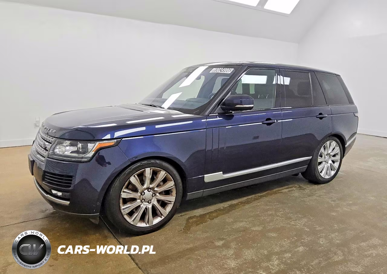 2017 Land Rover Range Rover Hse VIN:SALGS2FV6HA345667 - 1