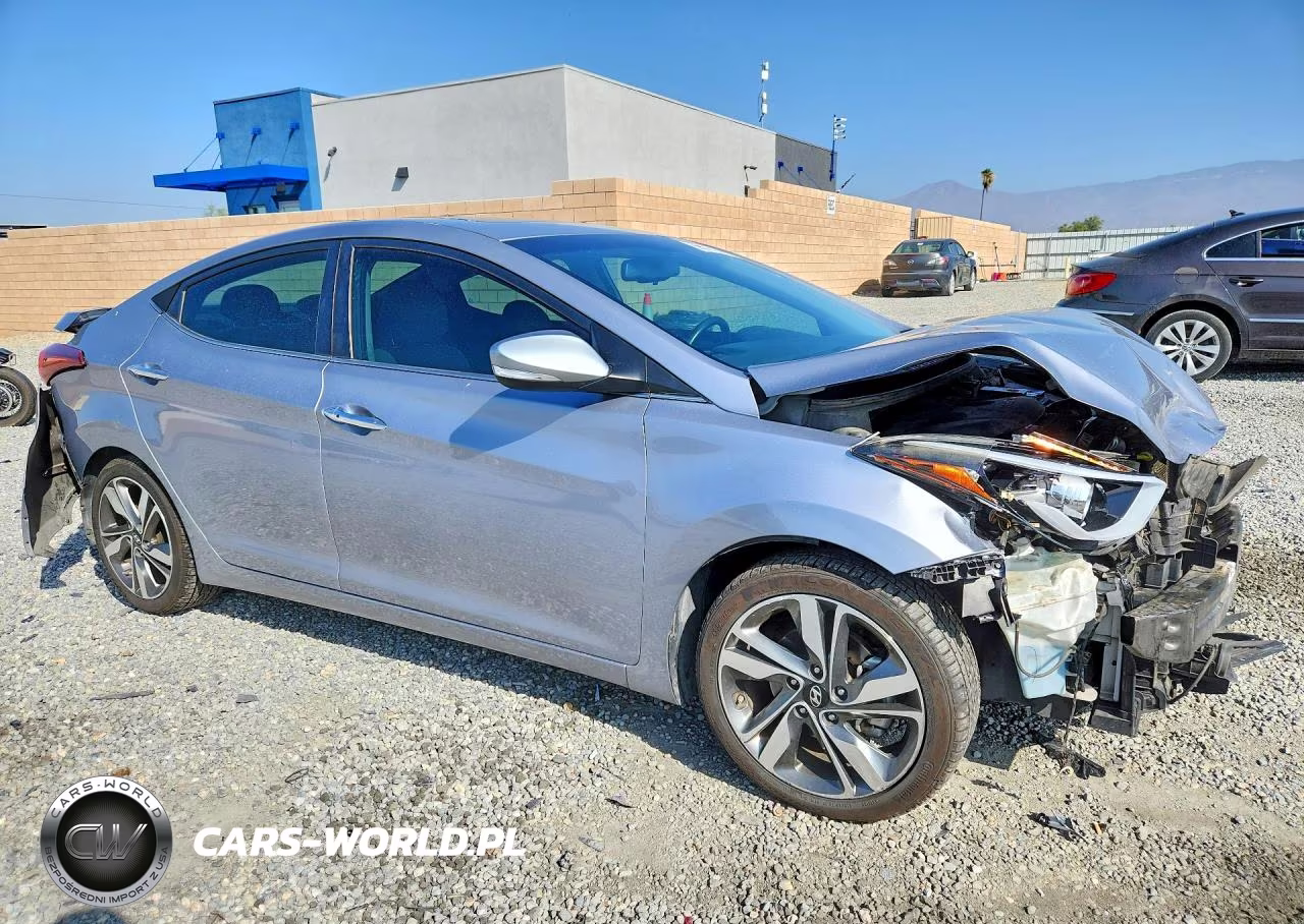 2015 Hyundai Elantra Limited VIN:5NPDH4AE3FH623619 - 4