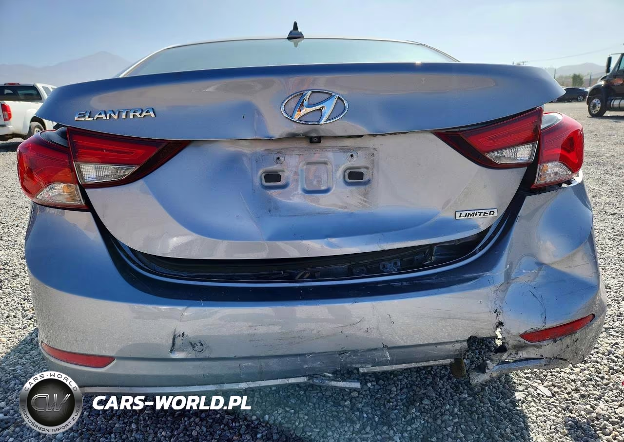 2015 Hyundai Elantra Limited VIN:5NPDH4AE3FH623619 - 6
