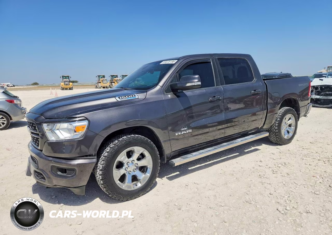 2022 Ram 1500 Big Horn-Lone Star VIN:1C6SRFFT3NN412191 - 1