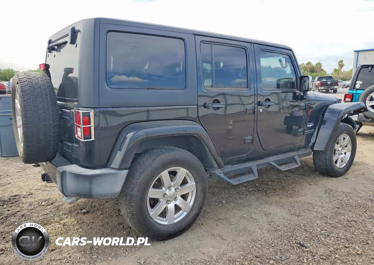 2016 Jeep Wrangler Unlimited Sahara VIN:1C4BJWEG8GL144113 - 3