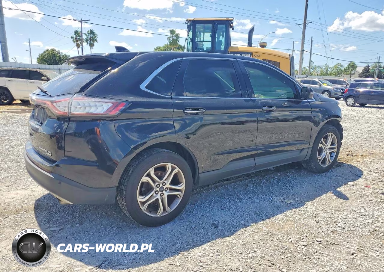2017 Ford Edge Titanium VIN:2FMPK3K99HBB20990 - 3