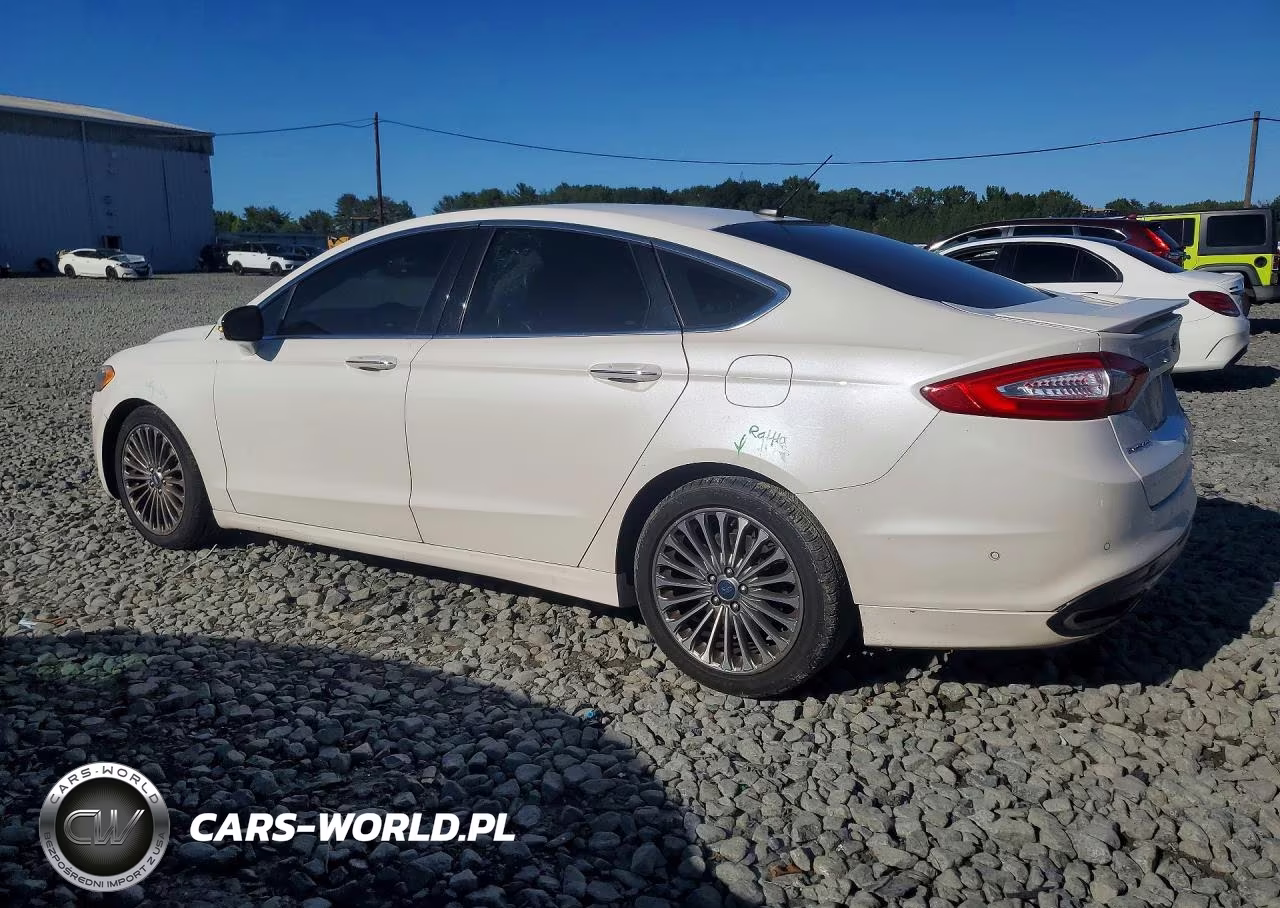 2013 Ford Fusion Titanium VIN:3FA6P0K98DR122053 - 2