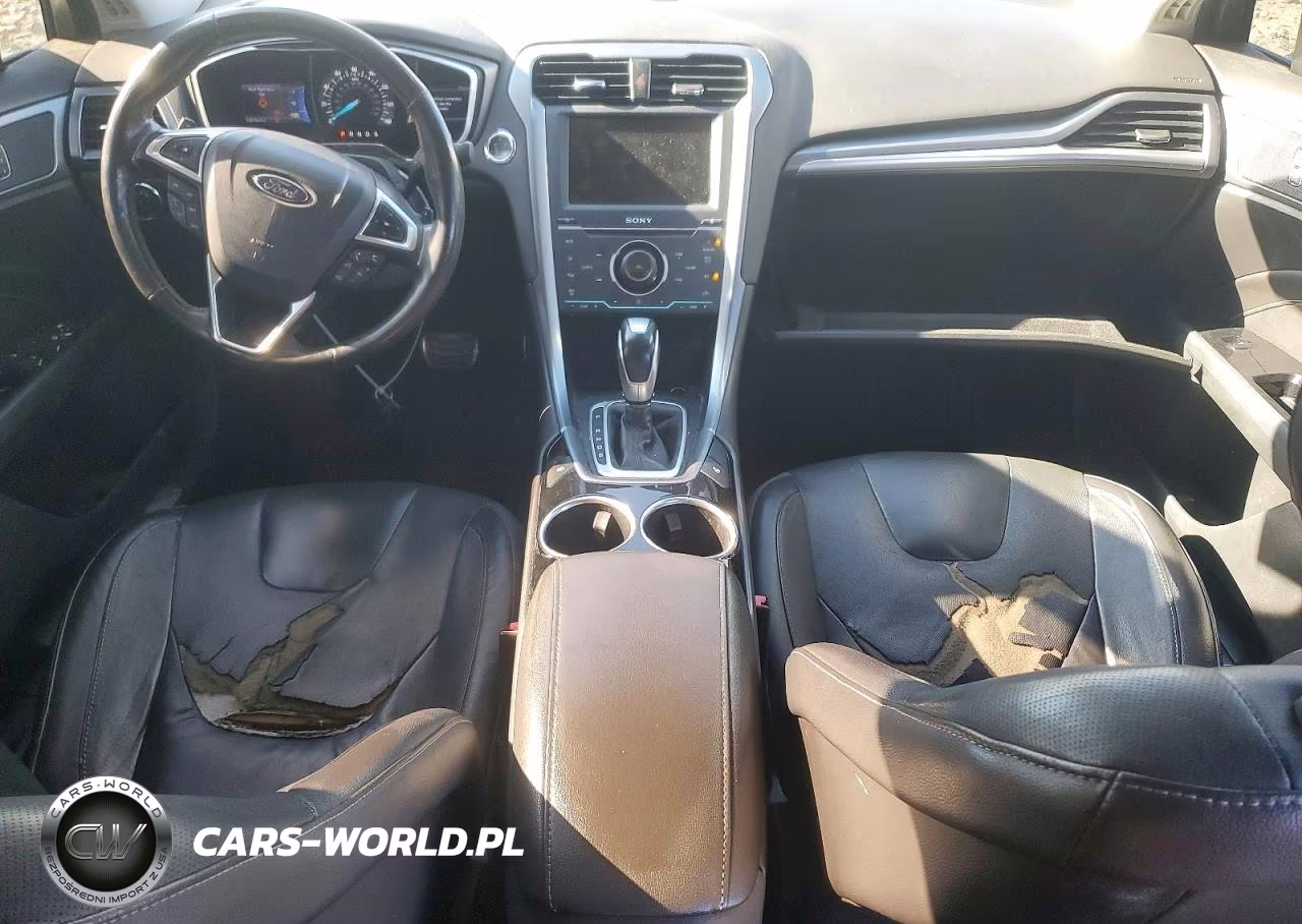 2013 Ford Fusion Titanium VIN:3FA6P0K98DR122053 - 8