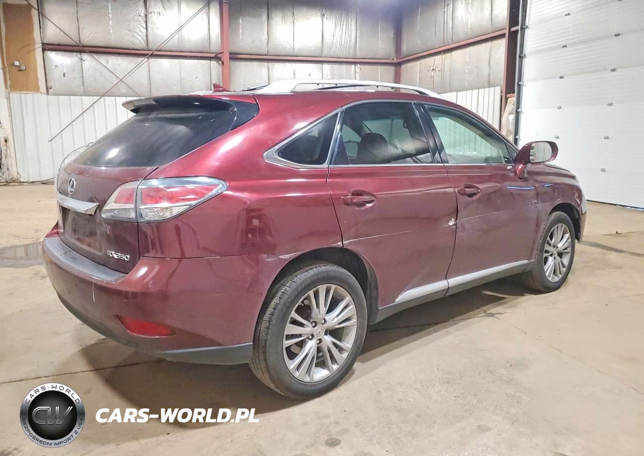 2013 Lexus Rx 350 VIN:2T2BK1BA5DC214326 - 3