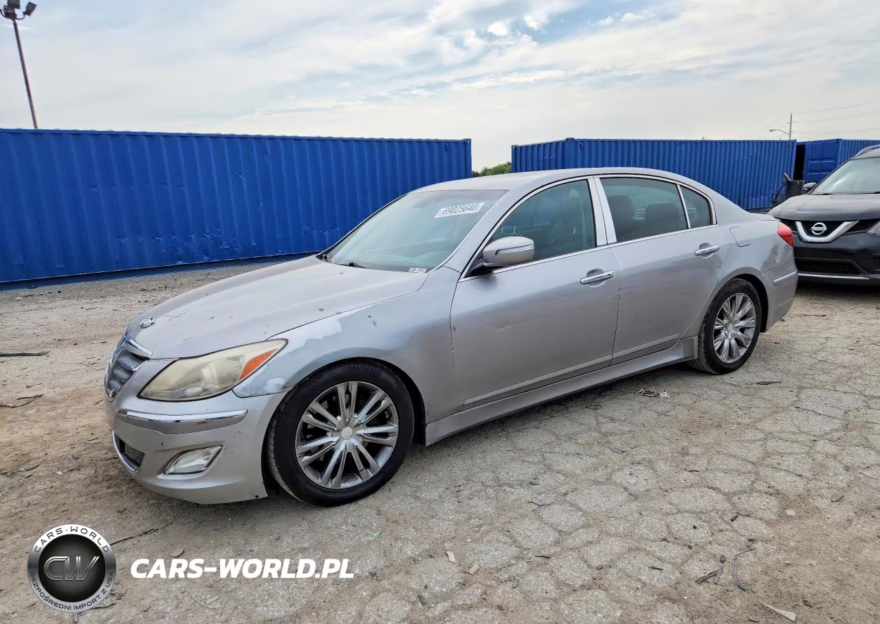 2012 Hyundai Genesis 3.8L VIN:KMHGC4DDXCU198587 - 1