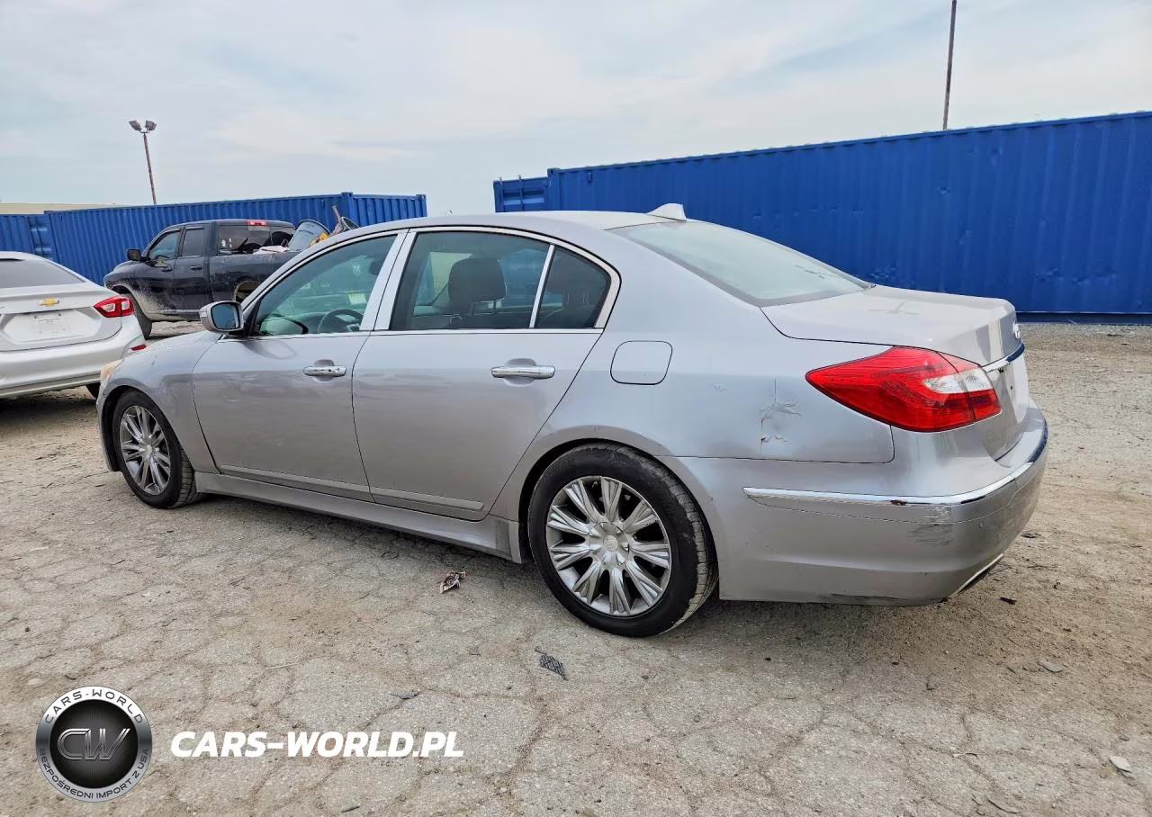 2012 Hyundai Genesis 3.8L VIN:KMHGC4DDXCU198587 - 2