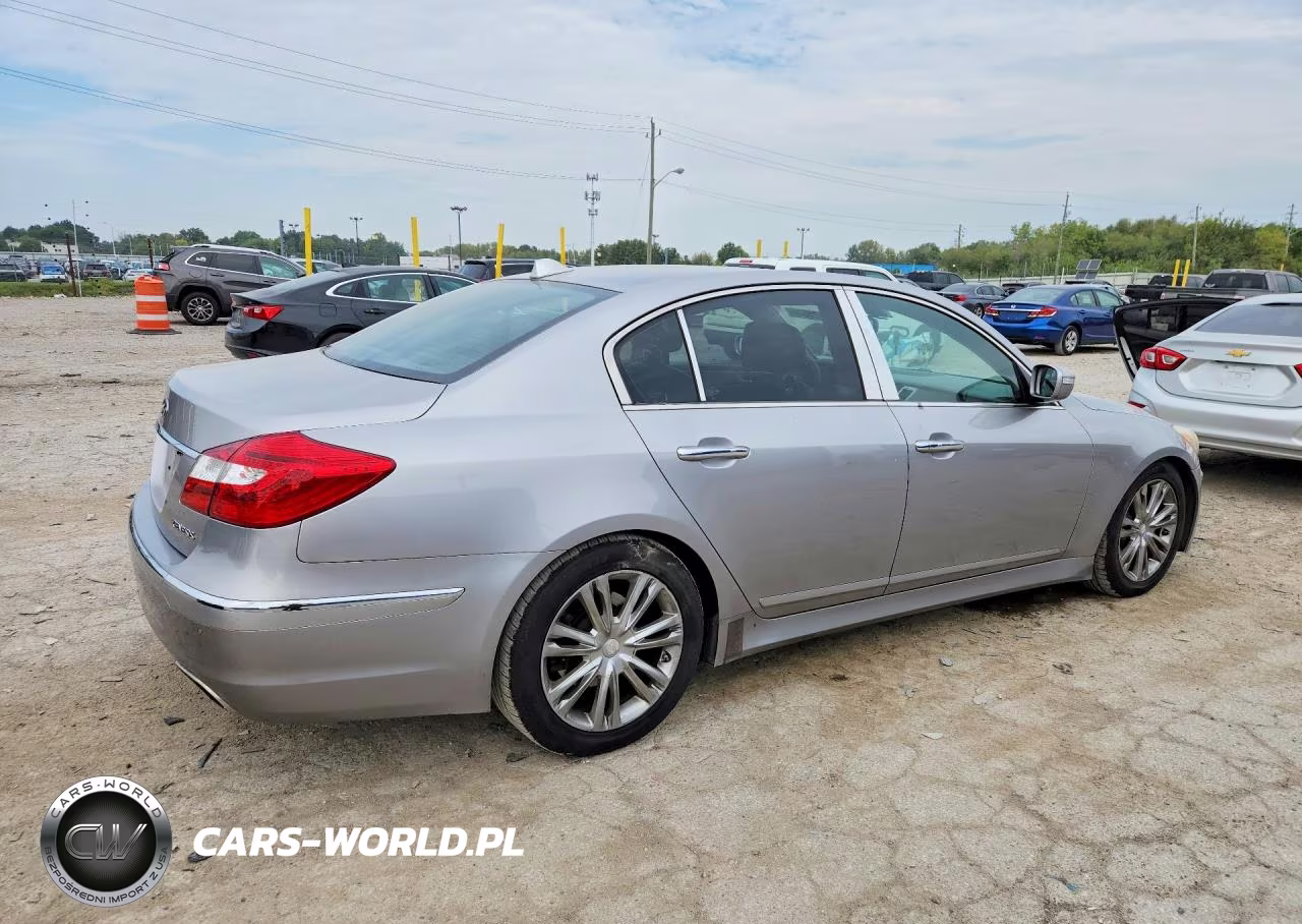 2012 Hyundai Genesis 3.8L VIN:KMHGC4DDXCU198587 - 3