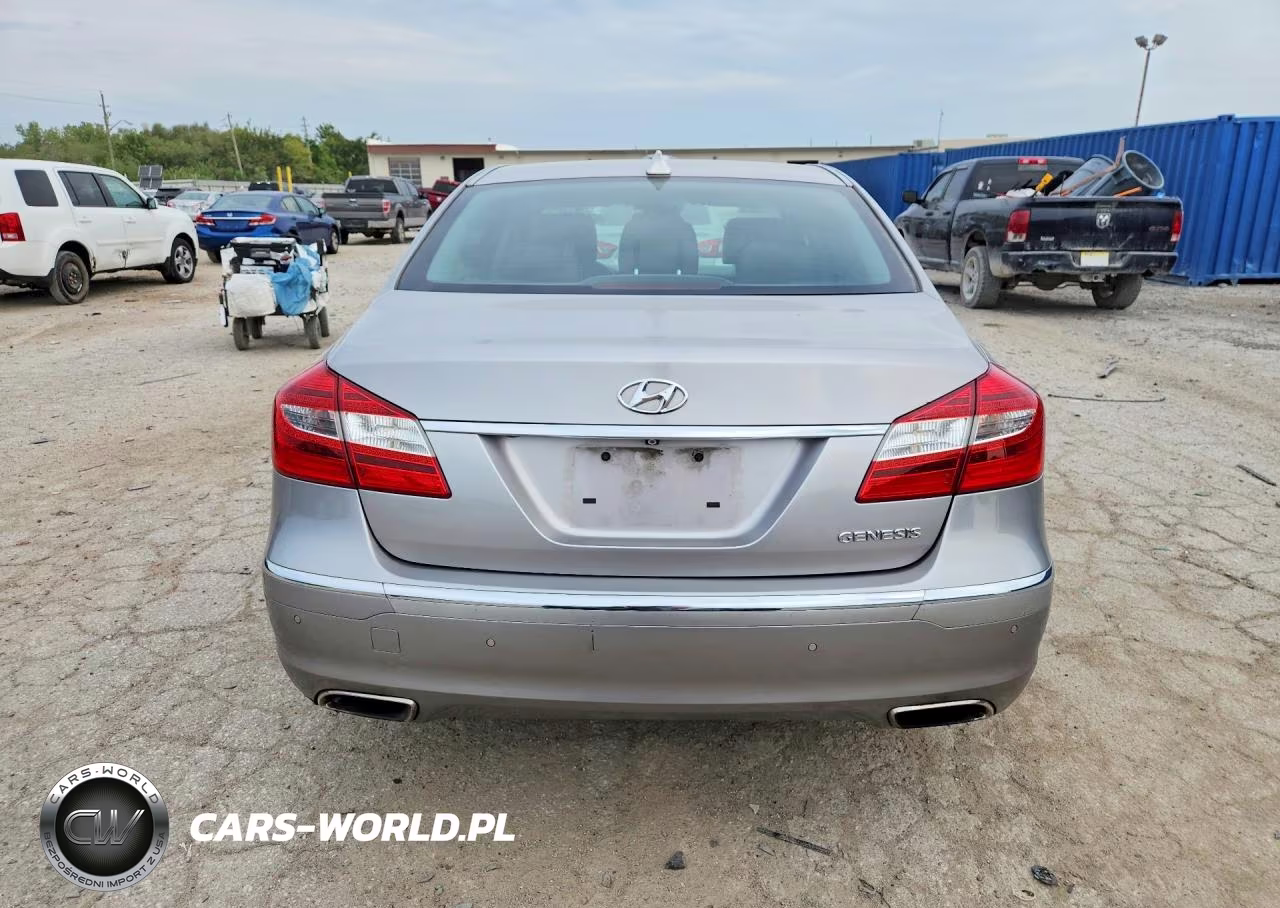 2012 Hyundai Genesis 3.8L VIN:KMHGC4DDXCU198587 - 6