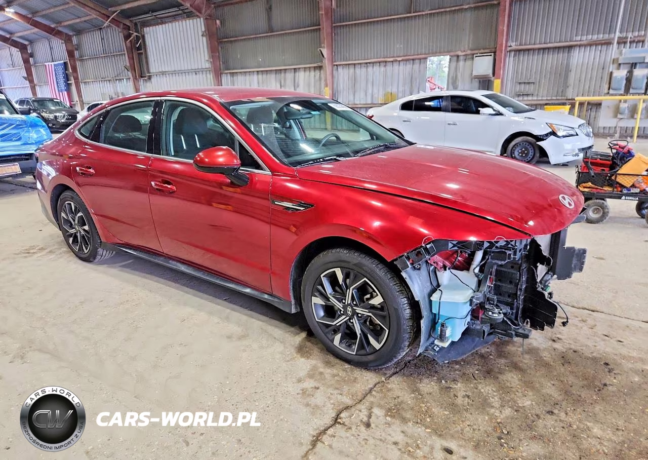 2025 Hyundai Sonata Sel VIN:KMHL64JAXSA446952 - 4
