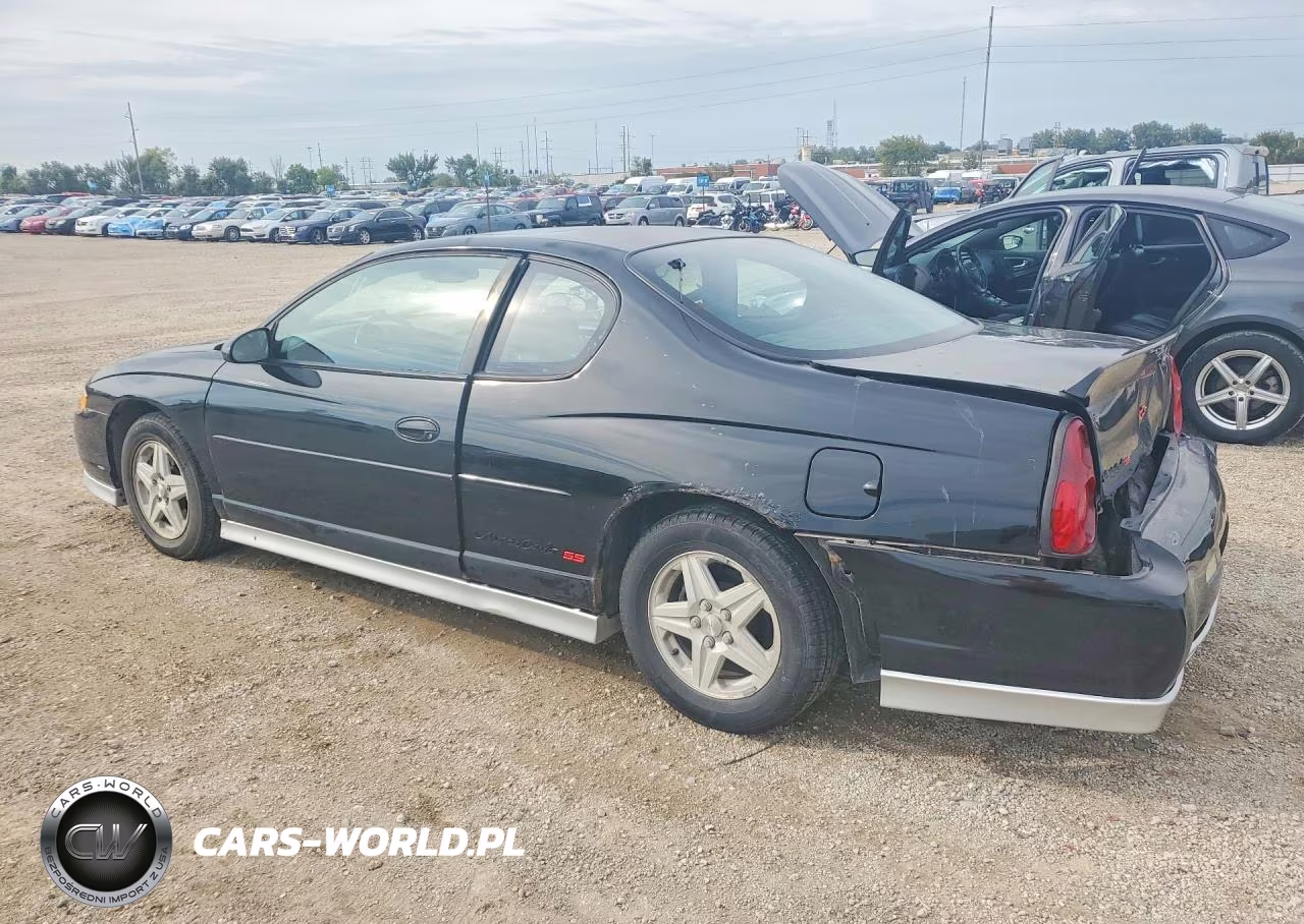 2002 Chevrolet Monte Carlo Ss VIN:2G1WX15KX29202187 - 2
