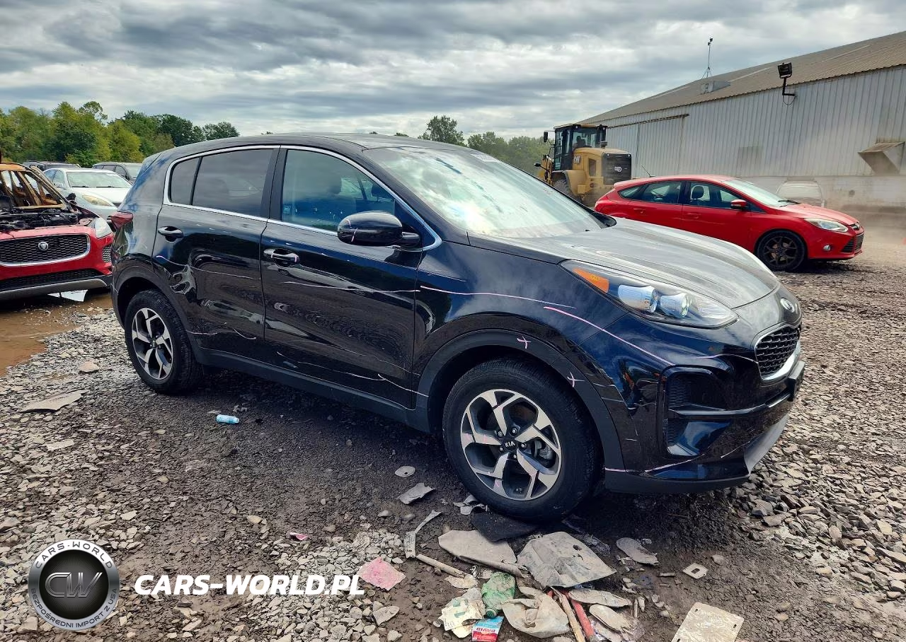 2021 Kia Sportage Lx VIN:KNDPM3ACXM7924973 - 4
