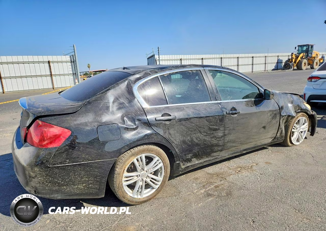 2011 Infiniti G25 Sedan Base VIN:JN1DV6APXBM830601 - 3
