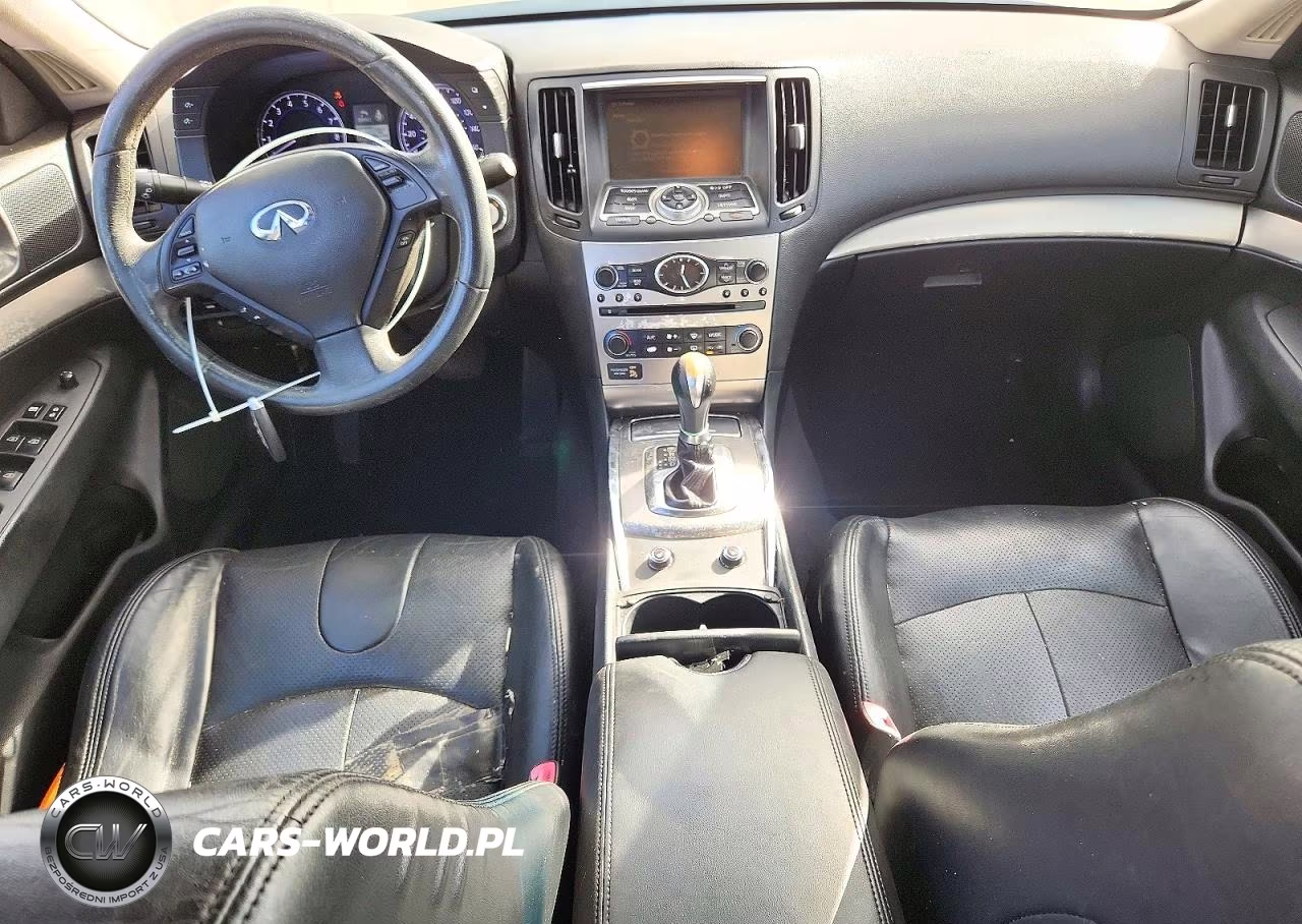 2011 Infiniti G25 Sedan Base VIN:JN1DV6APXBM830601 - 8