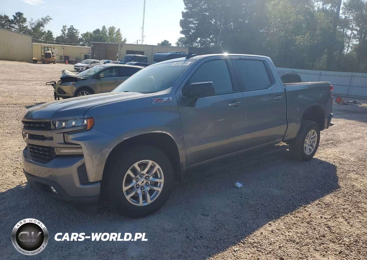 2020 Chevrolet Silverado K1500 Rst VIN:3GCUYEEDXLG387630 - 1