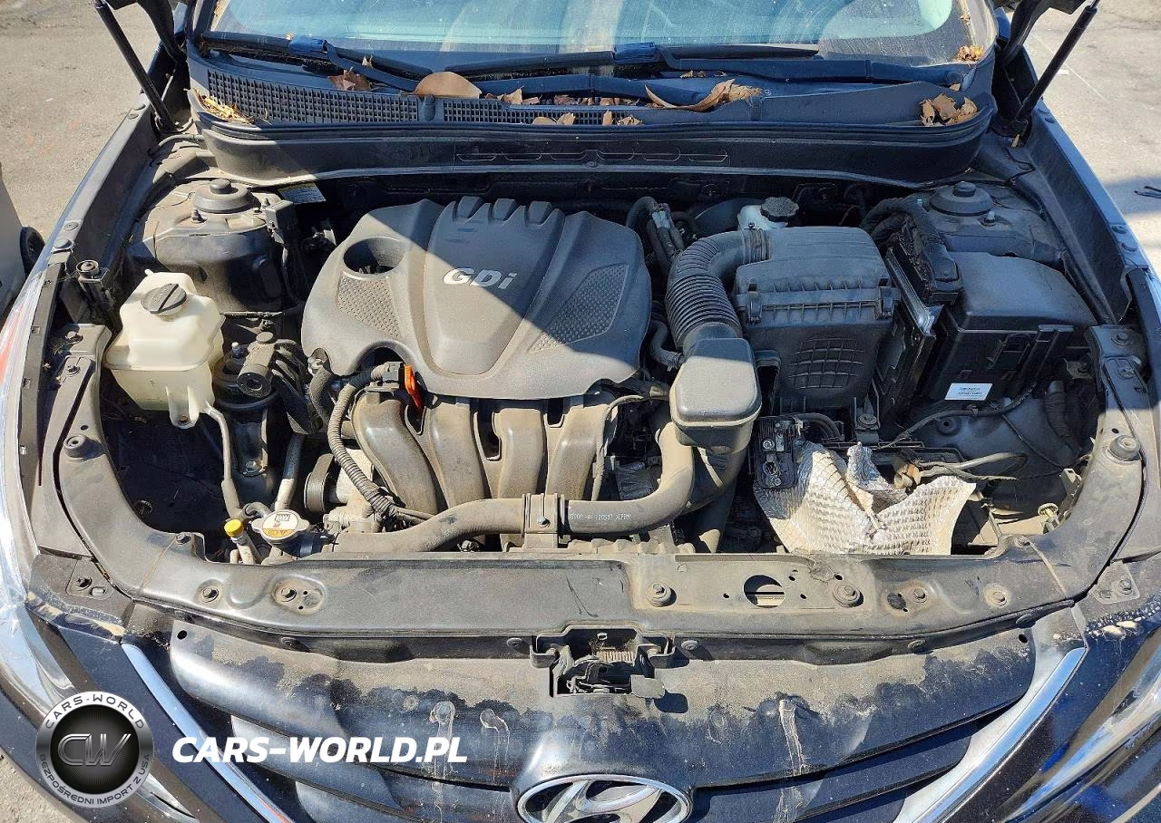 2013 Hyundai Sonata Gls VIN:5NPEB4AC4DH553338 - 11