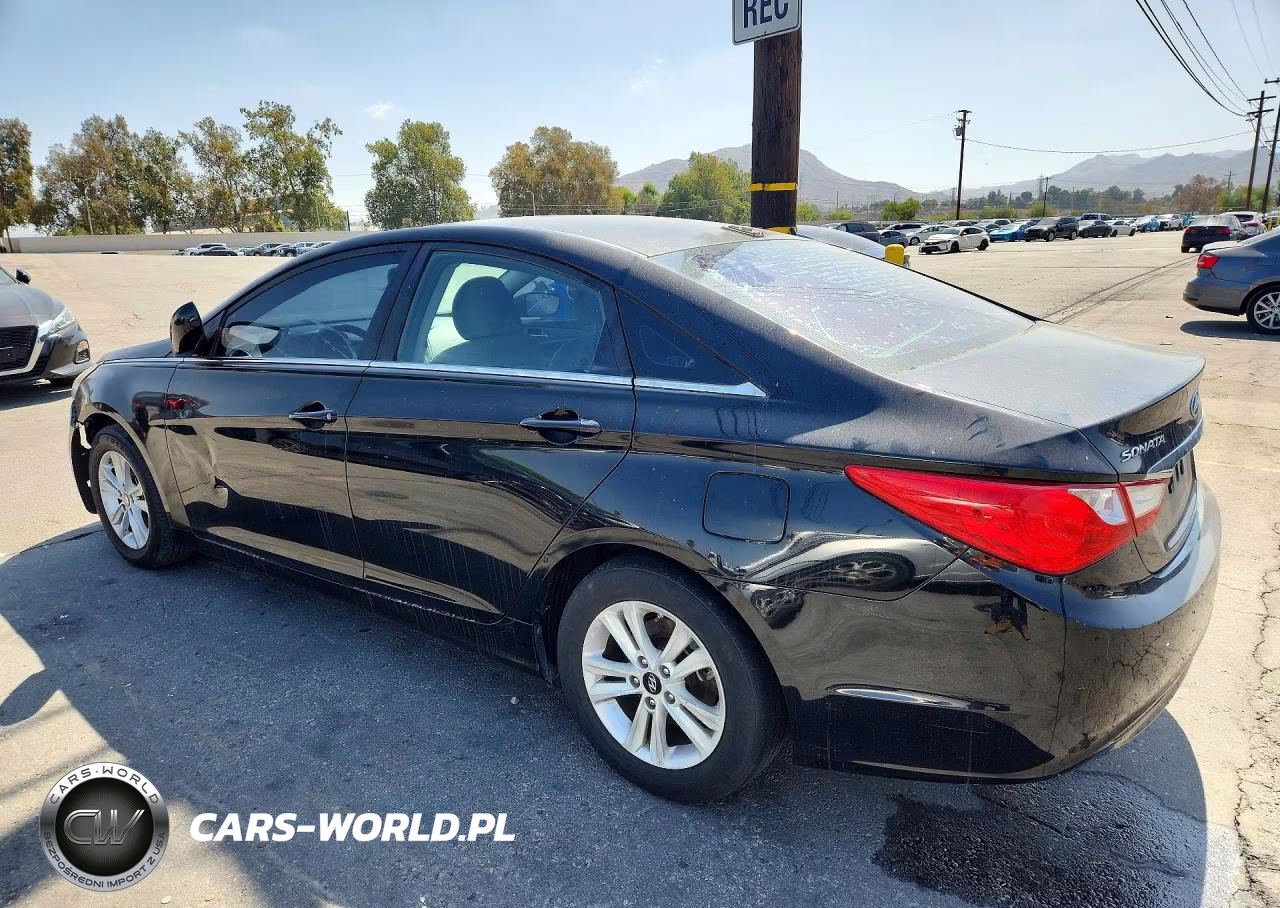 2013 Hyundai Sonata Gls VIN:5NPEB4AC4DH553338 - 2