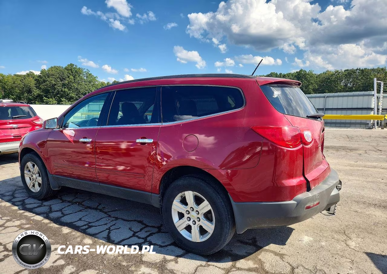 2012 Chevrolet Traverse Lt VIN:1GNKRJED8CJ242234 - 2