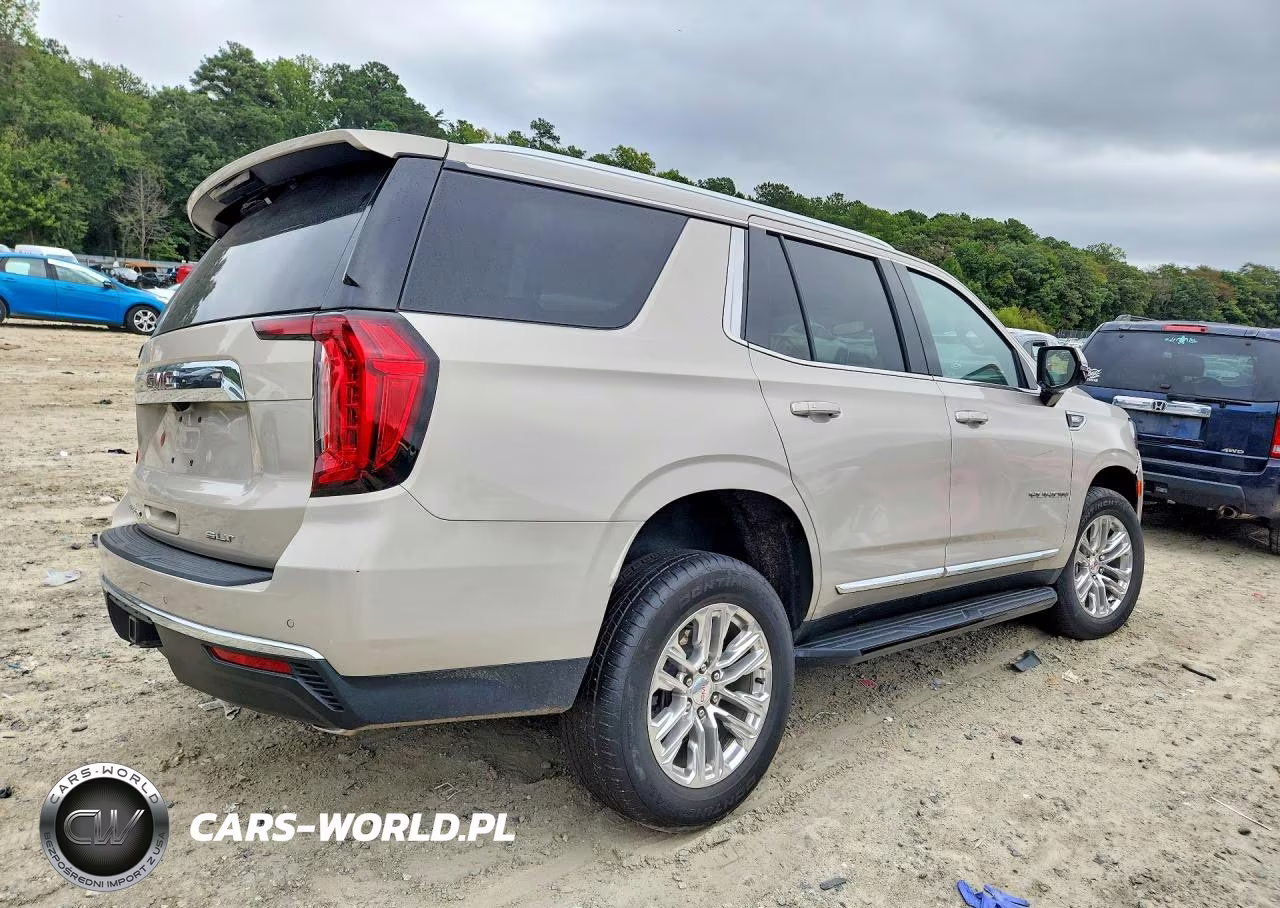2022 GMC Yukon Slt VIN:1GKS2BKD7NR175562 - 3