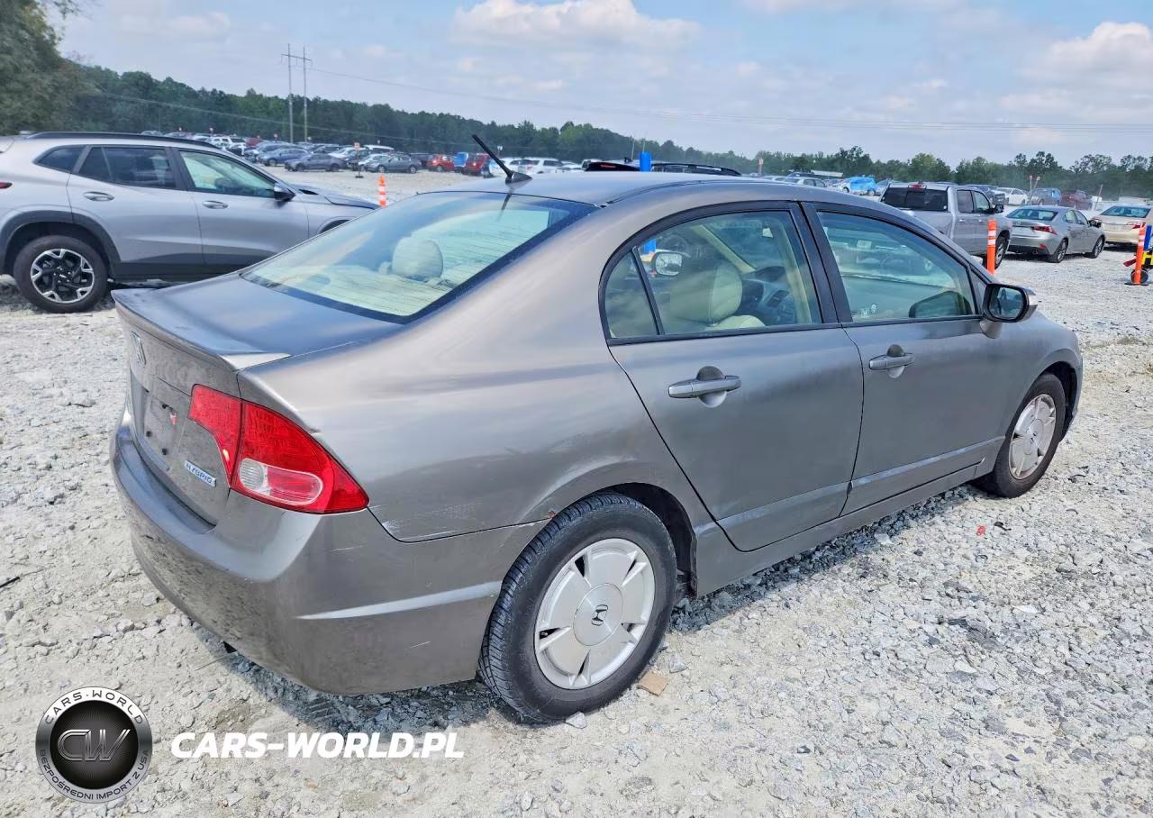 2008 Honda Civic Hybrid VIN:JHMFA36218S005823 - 3