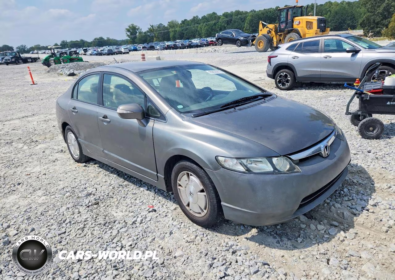 2008 Honda Civic Hybrid VIN:JHMFA36218S005823 - 4
