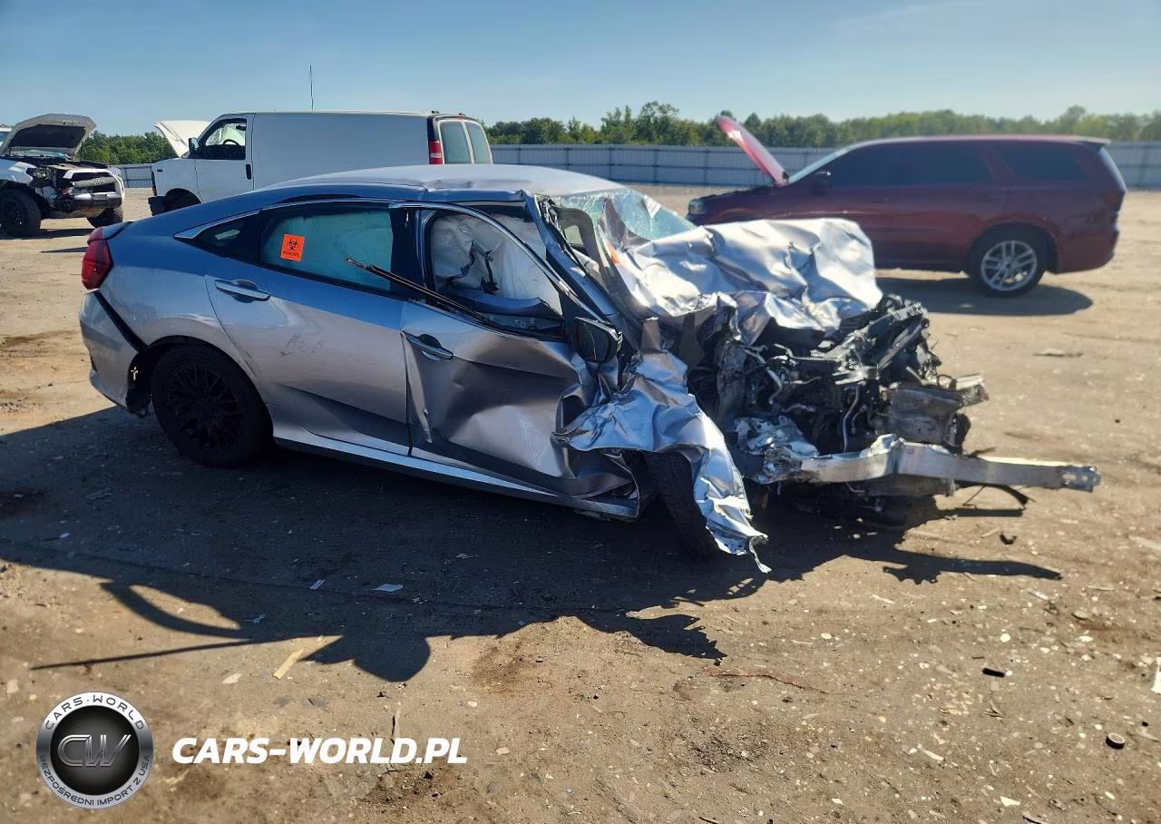 2019 Honda Civic Lx VIN:2HGFC2F65KH520820 - 4