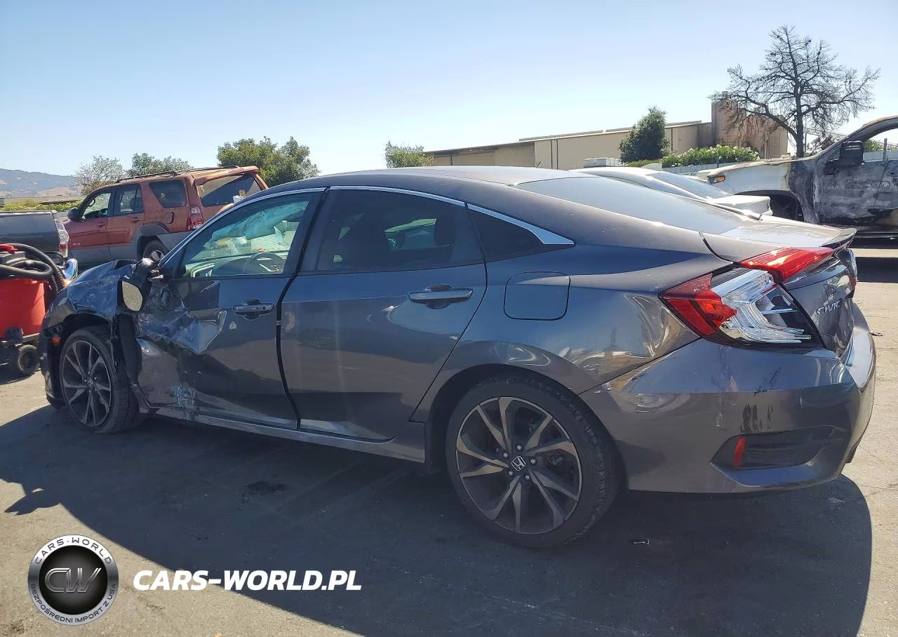 2019 Honda Civic Sport VIN:2HGFC2F83KH575056 - 2
