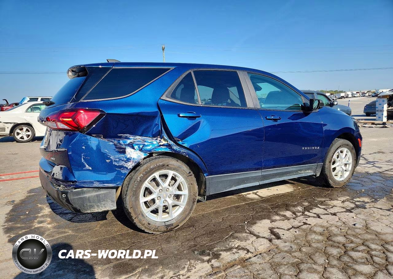 2022 Chevrolet Equinox Ls VIN:3GNAXSEV5NS176047 - 3