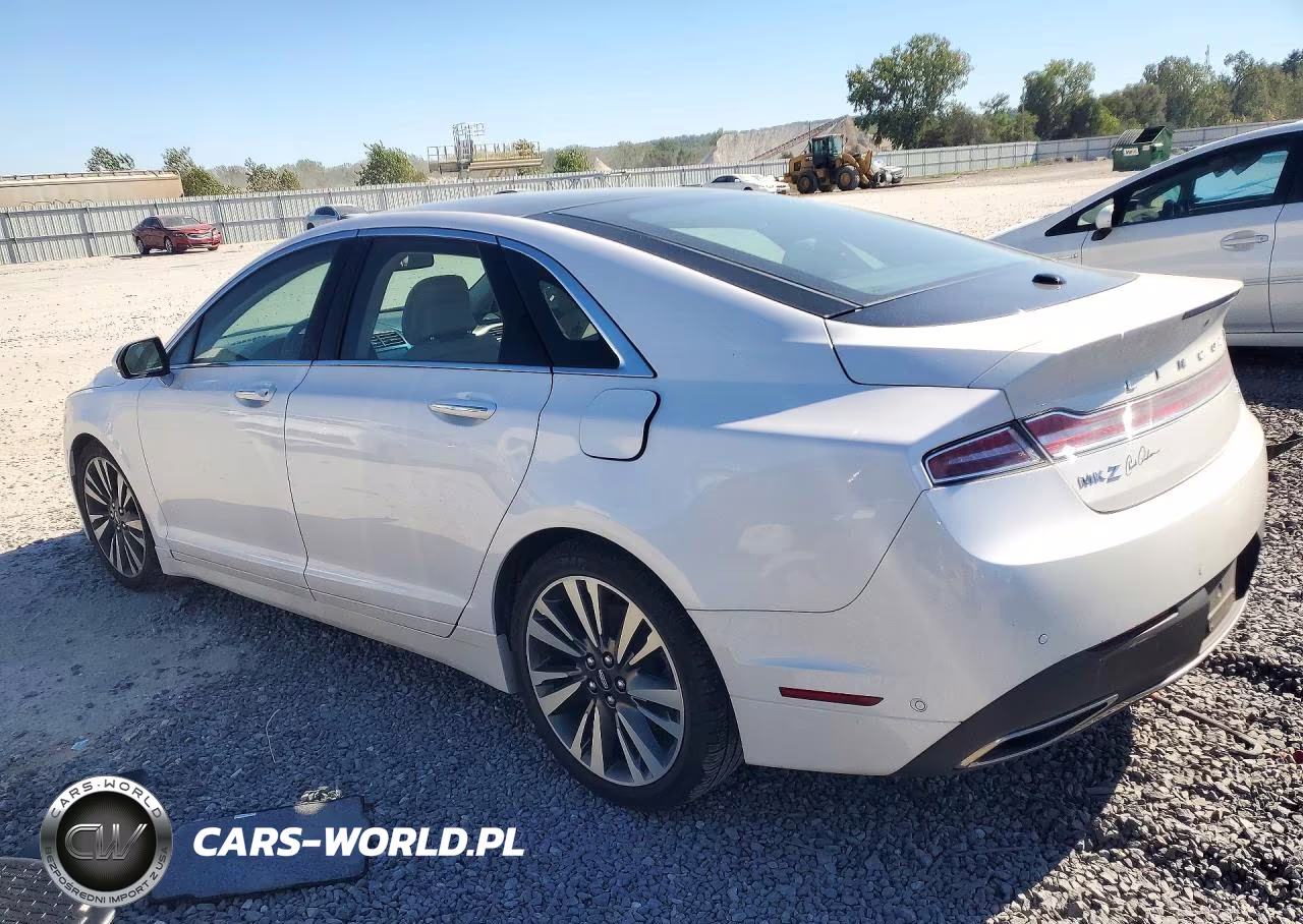 2019 Lincoln Mkz Reserve Ii VIN:3LN6L5E99KR611343 - 2